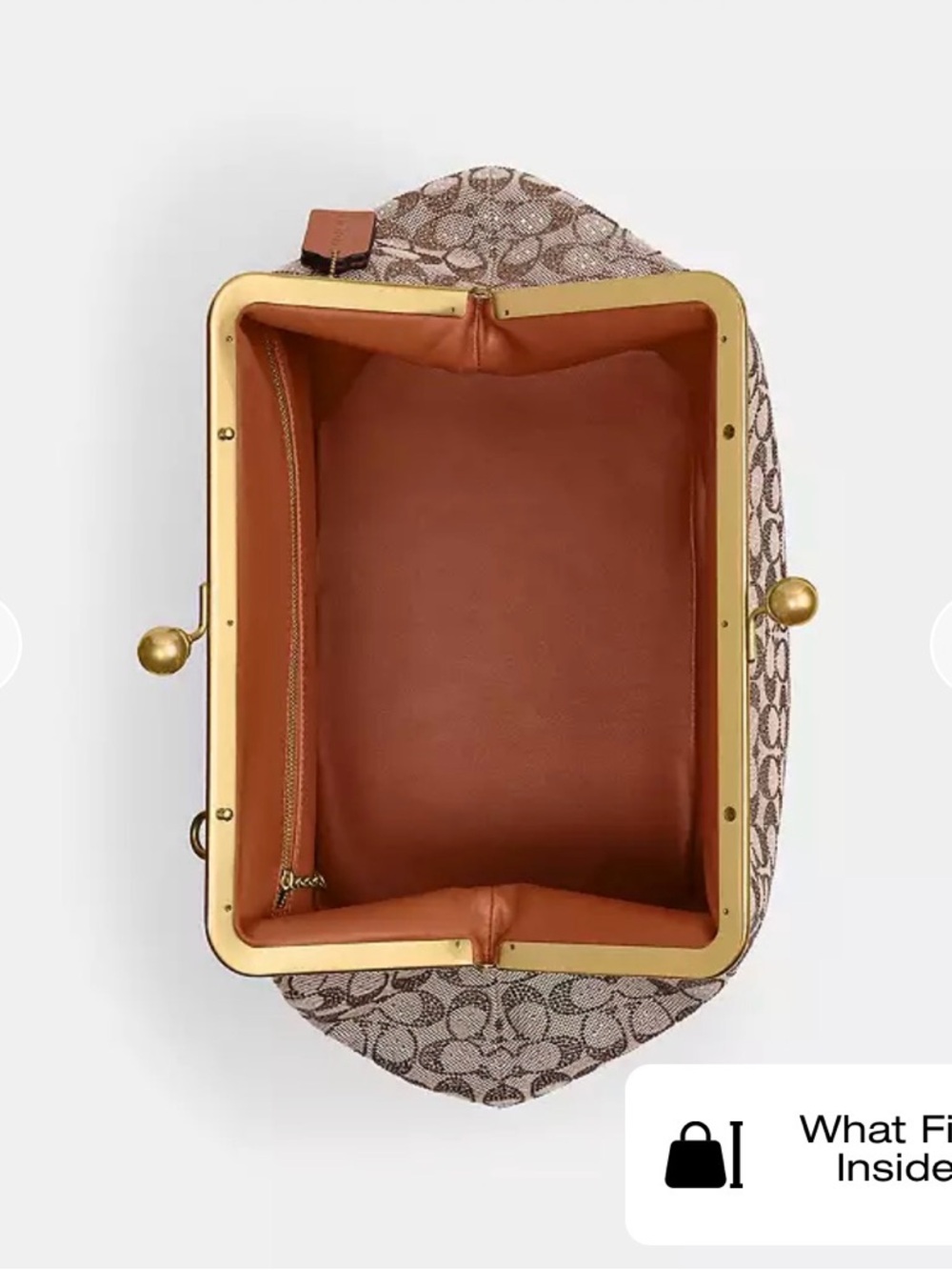 Coach Crystal Kisslock Large - Picture 4 of 4